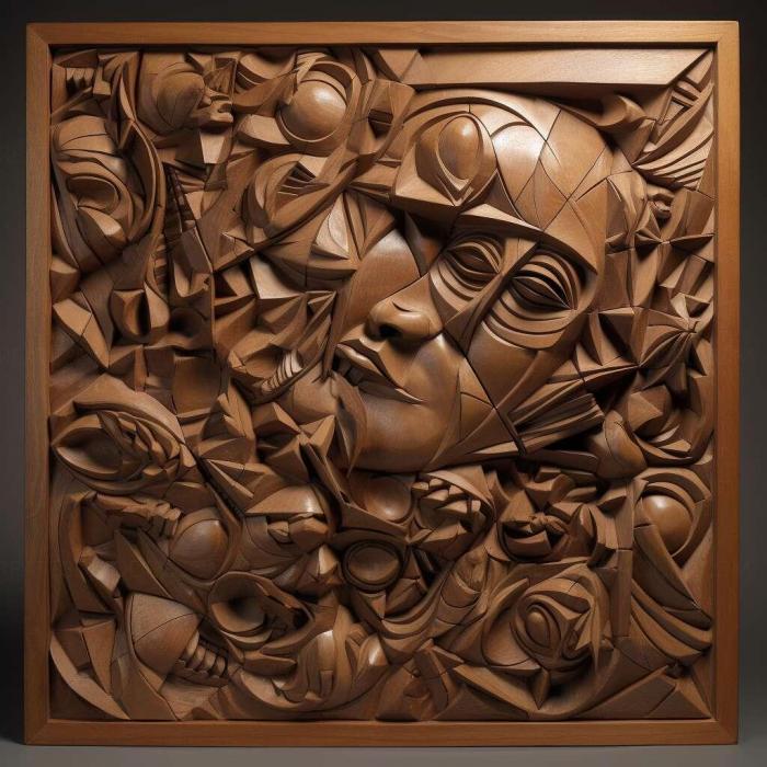 نموذج ثلاثي الأبعاد لآلة CNC 3D Art 